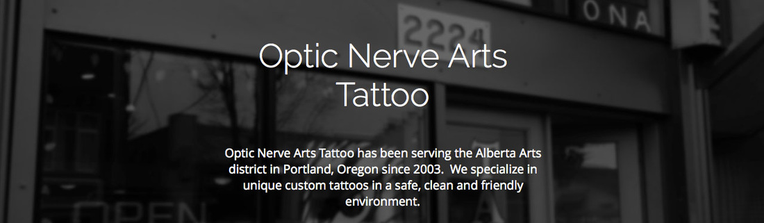 Optic Nerve Arts Tattoo